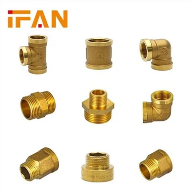 Závitové mosazné kování