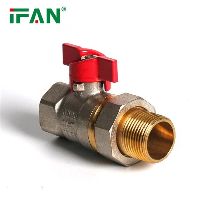 Brass Butterfly Ball Valve