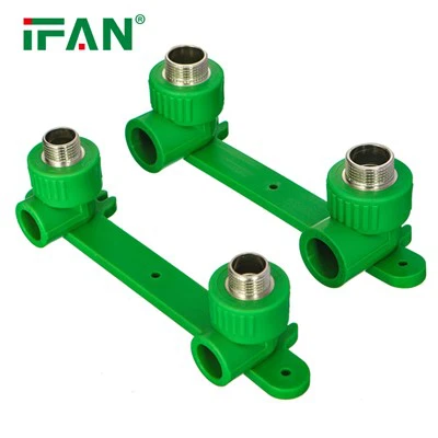 PPR Dvojitý mosazný mužský loket